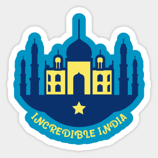 Incredible India Tees Sticker